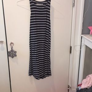 stripped t shirt dress from hollister